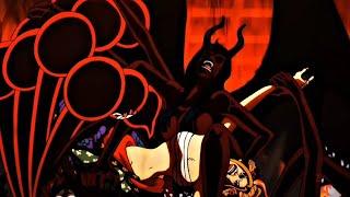 Nico Robin Demonio Fleur / Demon Form vs Black Maria - One Piece episode 1044