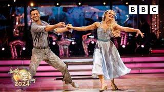 Sarah Hadland and Vito Coppola Foxtrot to Birds Of A Feather by Billie Eilish  BBC Strictly 2024