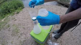 eDNA sampling in the rivers Ruhr and Möhne