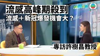 TVB 講清講楚｜流感高峰期殺到　流感＋新冠爆發機會大？專訪許樹昌教授｜無綫新聞 TVB News