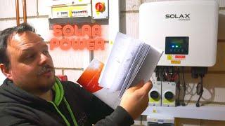 How to install a 5kW Solar Solax Hybrid Inverter & Battery Storage System