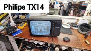 Philips TX14 vintage tv.