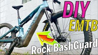 EMTB Rock Guard- DIY CHEAP! Protect that Carbon Frame