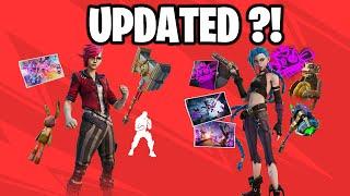 Arcane JINX VI Skins were UPDATED ? Fortnite chapter 6