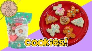 KidDough Christmas Cookies Play Set Gingerbread And Sugar Cookies