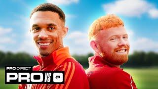 ULTIMATE FREE KICK CHALLENGE WITH TRENT ALEXANDER-ARNOLD  | PRO VS PRO:DIRECT