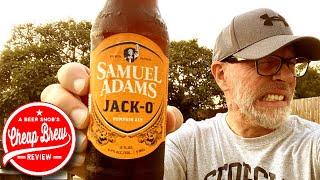 Sam Adams Jack-O Pumpkin Ale Fall Beer Review Revisit 2024 by A Beer Snob's Cheap Brew Review