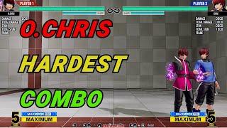 Orochi Chris hardest Combo | Team Awakening | KOFXV