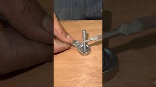 Genius Bolt Trick Every Woodworker Should Know! #diyhacks #wood #tips #lifehacks #craft #woodworking