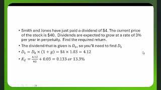 Cost of Equity - Revised