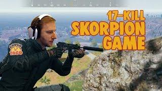 chocoTaco is OP with NEW SKORPION - PUBG Game Recap