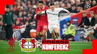 Niederlage an der Anfield Road | PK mit Xabi Alonso | FC Liverpool  Bayer 04 | Champions League