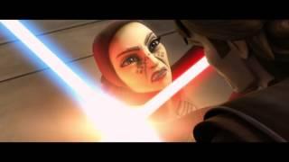 Star Wars The Clone Wars Anakin Skywalker VS Barriss Offee