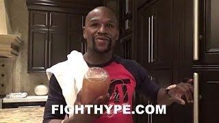 CHILLIN WITH MAYWEATHER AT BIG BOY MANSION; REVEALS BIGGER MANSION BOUGHT AHEAD OF MCGREGOR CLASH