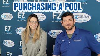 Pool Purchasing Process | E-Z Test Pool Supplies