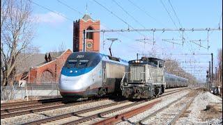 Extremely Rare Amtrak Trains: Avelia Liberty, Work Trains, Awesome Horn Shows & More! 3K Sub Special