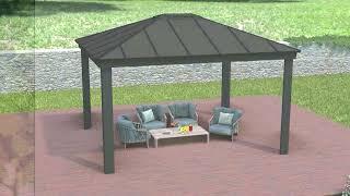 How to Assemble Dallas Gazebo by Palram Canopia