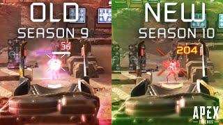 Old L-STAR Bullet Effects vs new Bullet Effects - Apex Legends Emergence Season 10