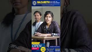 B.Com Student Testimony - Nazareth College of Arts and Science, Avadi