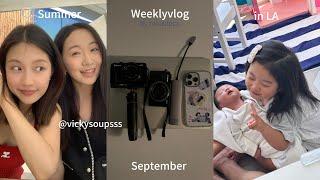 [한글자막] LA VLOG加州好友面基 终于和Vicky见到！doni一整个大过节 家属出差回归｜Renasteps