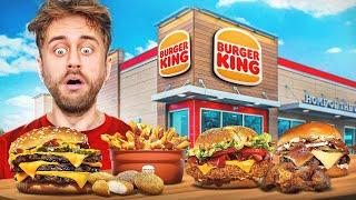 Je n'avais JAMAIS GOÛTÉ ces produits BURGER KING… 