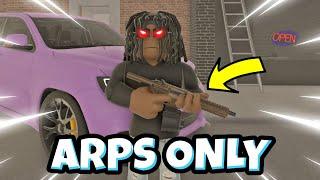 SLIDING ON MY OPPS WITH ARP'S IN THIS NEW SOUTH BRONX ROBLOX HOOD GAME!