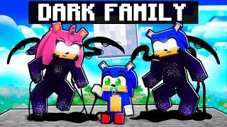 Adopted by a DARK SONIC FAMILY in Minecraft!