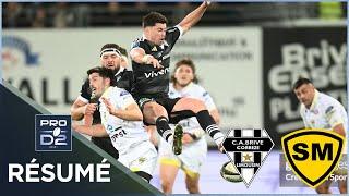 PRO D2: Résumé partie complète CA Brive vs Mont-de-Marsan : J22 - Saison 2024/2025