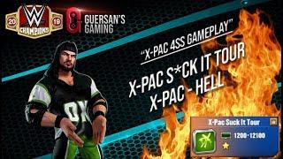 X-Pac 4SS Gameplay  / X-Pac S*ck It Tour - Hell - WWE Champions