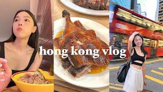 HongKong Travel Vlog｜香港必吃美食  一樂燒鵝、BakeHouse蛋挞、最好吃的牛肉飯