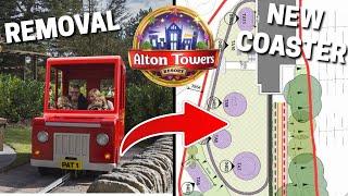 ANOTHER Alton Towers Ride REMOVAL & NEW COASTER Plans Revealed!