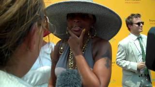 RedCarpetReport.com - Mary J Blige At The Veuve Cliquot Polo Classic in NYC