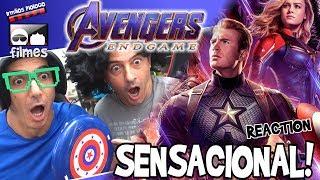  SENSACIONAL Vingadores Ultimato Trailer 3 Reaction - Irmãos Piologo Filmes