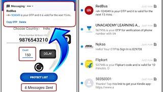 Fake OTP Sender App | Send Continuous OTP Messages | OTP Messages Prank