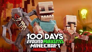 100 Days in a Evolved Parasite Apocalypse in Hardcore Minecraft... Here's What Happened