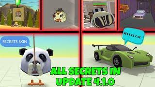  ALL SECRETS IN UPDATE 4.1.0 || CHICKEN GUN NEW UPDATE 4.1.0