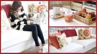 Redecorate With Me for Fall: My Living Room!  ThatsHeart