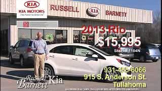 Car Sale!  Winchester TN Russell Barnett Kia