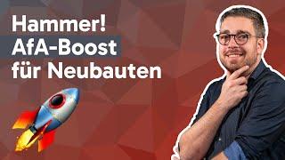 Hammer! Wohnimmobilien in 10 Jahren zu 55% abschreiben