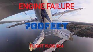 Engine Failure at 700AGL -  Seaplane Deadstick (FLIGHT VLOG #24)