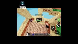 I played Bedwars #robloxbedwars # shorts