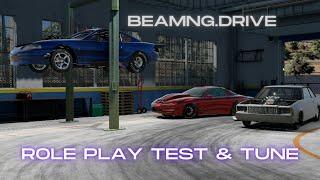 BEAM NG DRAG RACING- TEST N TUNE  -BeamNG DRIVE /CRASHBOSSTV