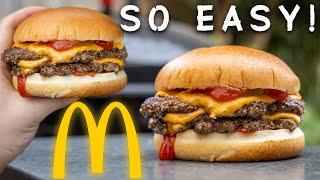 How To Make A McDonalds Cheeseburger At Home With Ease