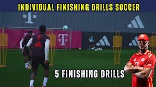 Individual Finishing Drills Soccer / 5 Finishing Drills By Vincent Kompany