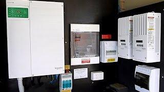 Hybrid solar system review - Schneider Conext XW+ DC coupled