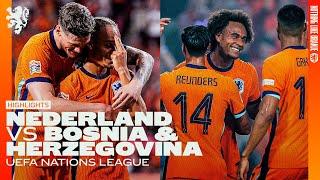 ZIRKZEE's first , REIJNDERS excels!  | Highlights Nederland - Bosnia & Herzegovina