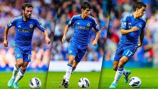 The Mata, Oscar, Hazard Trio at Chelsea..