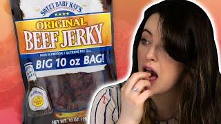 Irish People Try Sweet Baby Ray's Beef Jerky