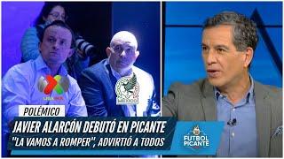 Javier Alarcón debutó en ESPN con fuego y le dio con todo al futbol mexicano | Futbol Picante