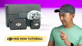 DJI Mic Mini Tutorial for Beginners: How to Setup, How to Pair, How to use DJI Mic Mini